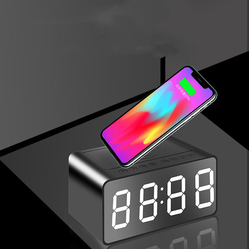 Wireless Bluetooth Speaker Subwoofer Clock Alarm Clock