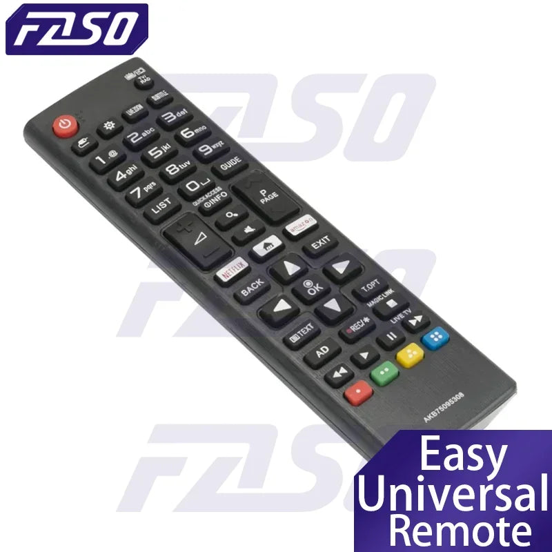 HIGH QUALITY ABS REMOTE CONTROL AKB75095308 for LG SMART TV 433MHZ