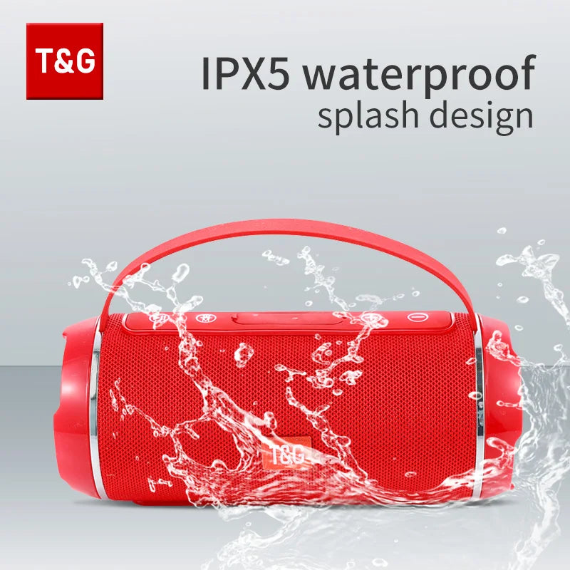 Bluetooth Speaker TG116C Wireless Powerful Portable Speakers Box Outdoor Speaker Subwoofer Music Center Boom Box with FM Radio