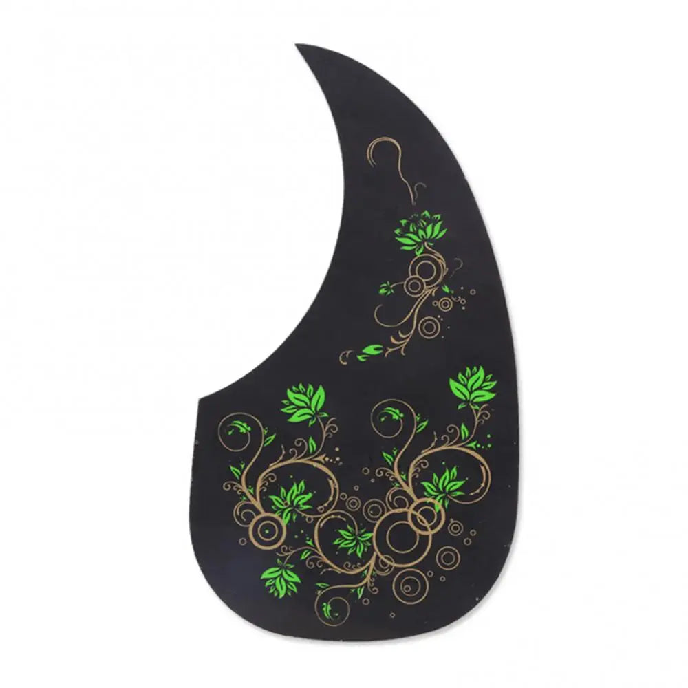 Acoustic Folk Guitar Pickguard Celluloid Pick Guard Board Sticker Accessories Self-Adhesive Pick Guard Sticker Guitar Accessory