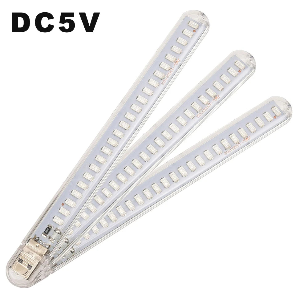 DC5V LED Plant Growing Lamp Bulb 21Leds USB Portable LED Grow Lights Full Spectrum LED Phyto Growth Light for Succulent Plant
