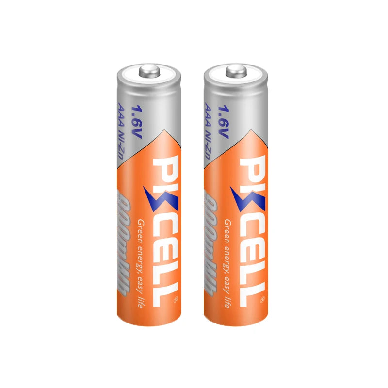 4/8/12PC 900Mwh AAA Battery 1.6V Ni-Zn AAA Rechargeable Batteries and AA/AAA Battery Box for Camera Toys Flashlight