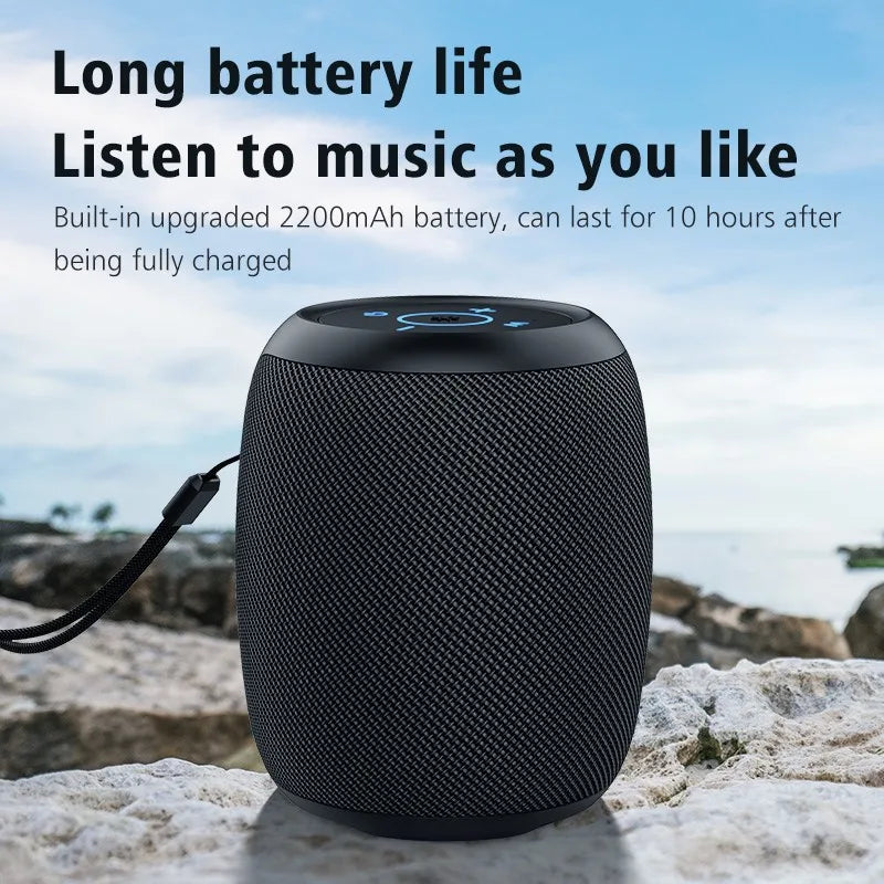 S53 Mini Bluetooth Speaker Portable Wireless Column Waterproof HIFI Lossless Sound Quality Stereo Subwoofer Loudspeaker