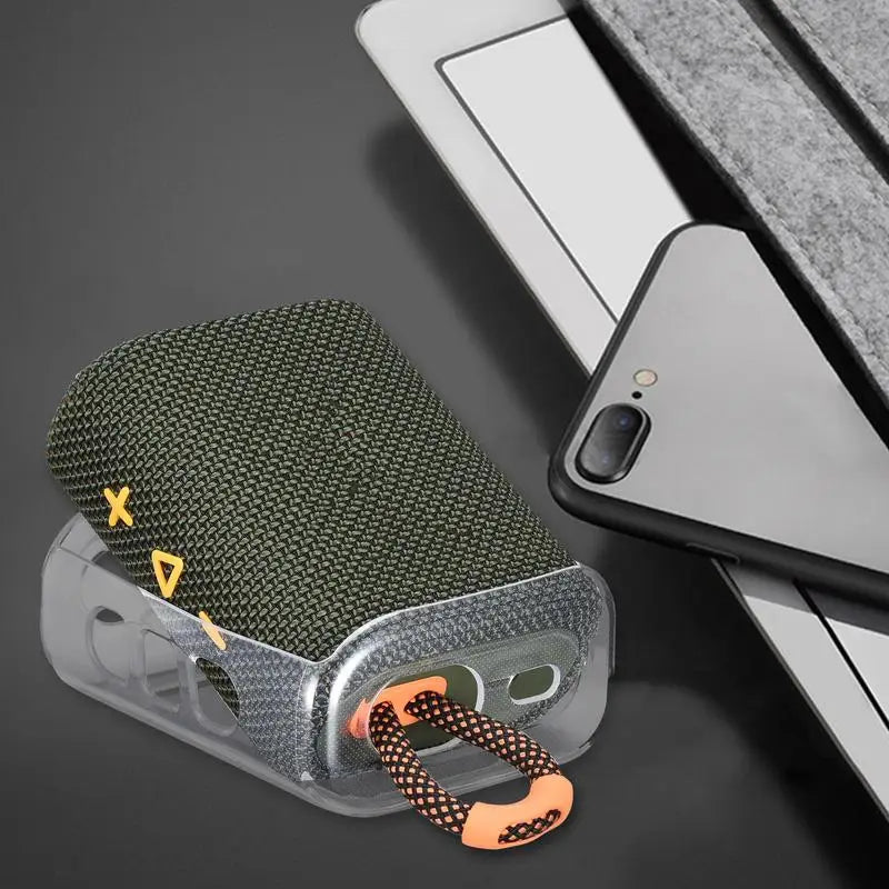 Dust-Proof Silicone Case Protective Cover Shell Anti-Fall Speaker Case for JBL GO 3 GO3 Speaker Accessories