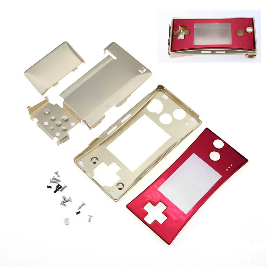 Metal Aluminum Case Shell for Gameboy Micro Case for GBM Housing Case Cover