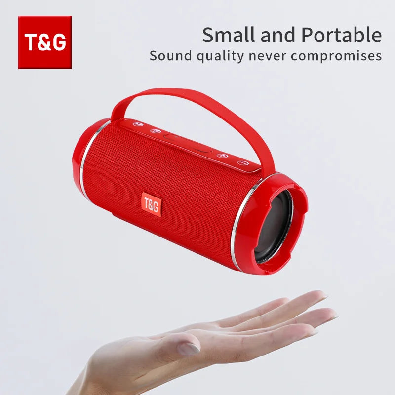 Bluetooth Speaker TG116C Wireless Powerful Portable Speakers Box Outdoor Speaker Subwoofer Music Center Boom Box with FM Radio