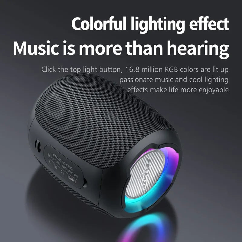 S53 Mini Bluetooth Speaker Portable Wireless Column Waterproof HIFI Lossless Sound Quality Stereo Subwoofer Loudspeaker