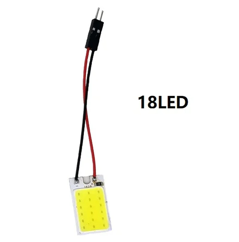 White T10 W5W Cob 24SMD 36SMD 48SMD BA9S Car Led Clearance License Plate Lamp Auto Interior Reading Bulb Trunk Festoon Light 12V