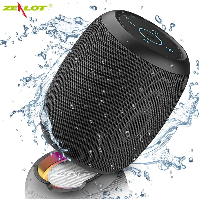 S53 Mini Bluetooth Speaker Portable Wireless Column Waterproof HIFI Lossless Sound Quality Stereo Subwoofer Loudspeaker