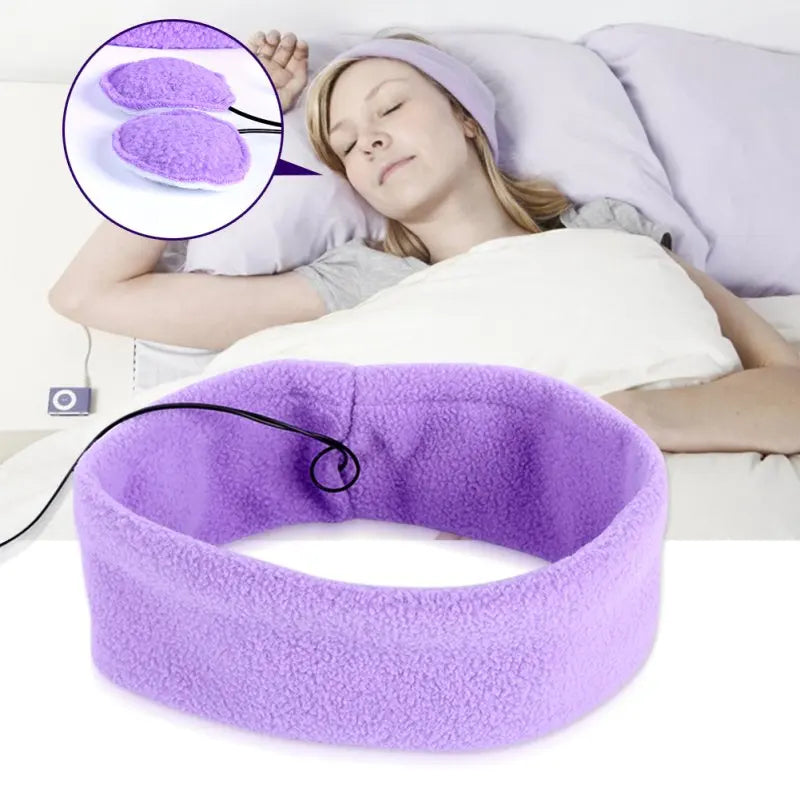 Sleep Headphones Washable Anti-Noise Headset Sport Running Sleeping Earphones Bundle Music Headband for Iphone Samsung Xiaomi
