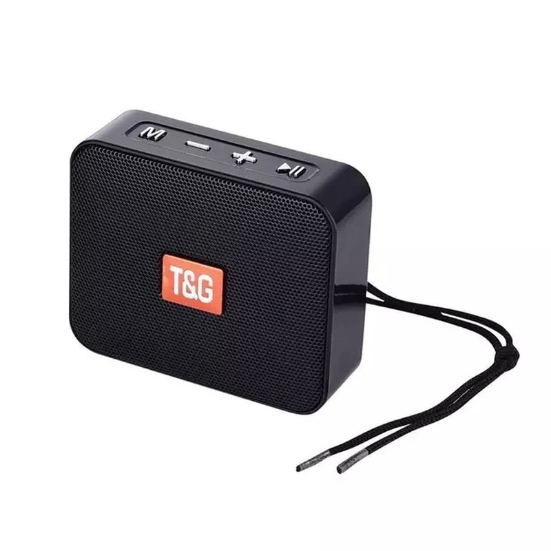 TG166 Mini Wireless Speaker Subwoofer Bluetooth-Compatible Portable Speakers USB 3D Stereo Surround Column Bass Box FM Radio