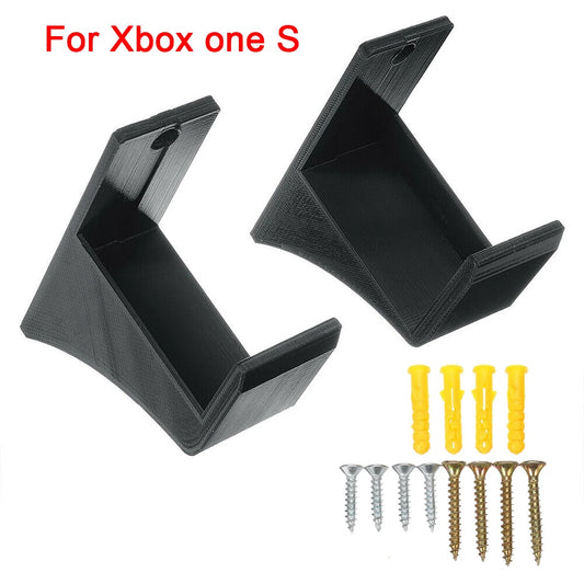 2Pcs Wall Mount Bracket for Xbox Series X Wall Holder for Xbox One Console Accessories with Screw Set for Xbox One S